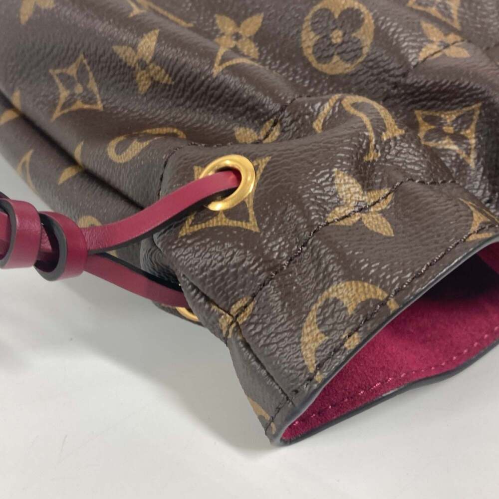 LOUIS VUITTON Authentic Brown Monogram Canvas Noe Pouch - Picture 9 of 11